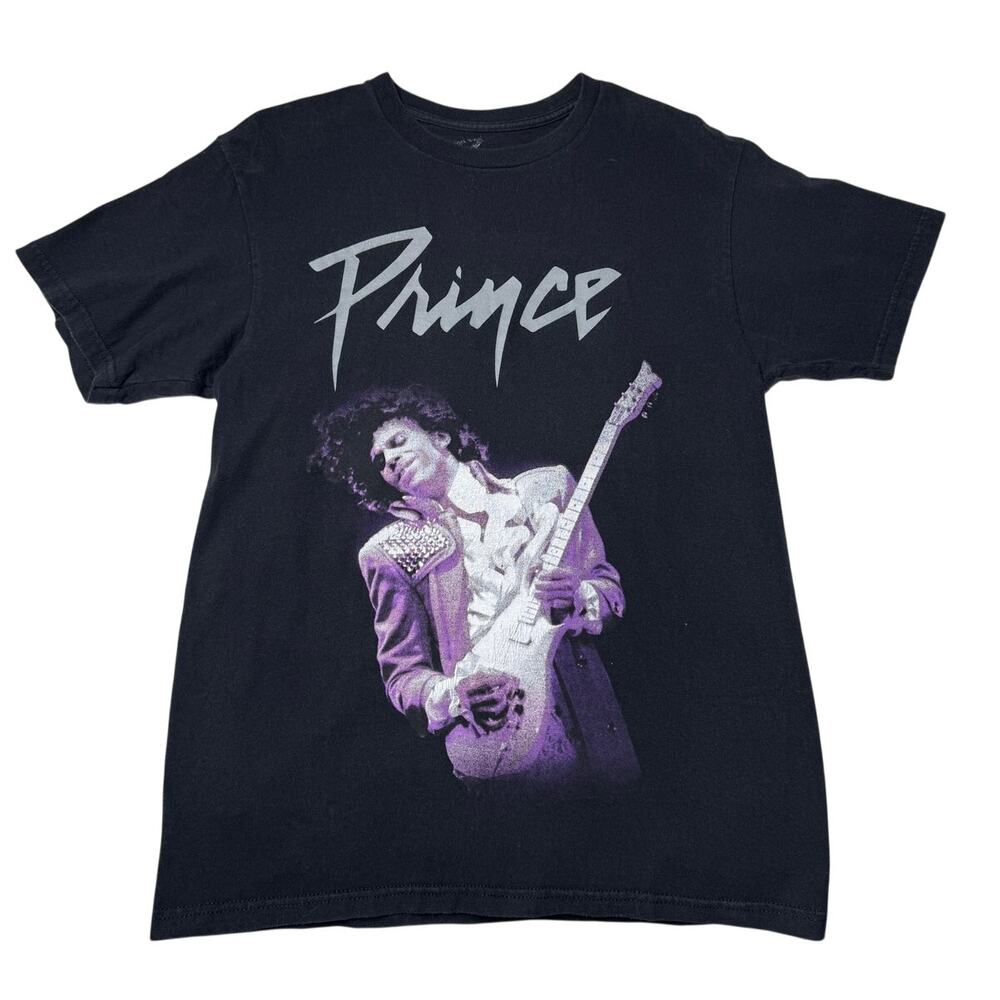 Prince Purple Rain Graphic Band Tee - Size Small